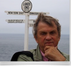 Photo of me at Land's End, Cornwall